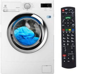 Hinugasan ang remote control ng TV sa washing machine