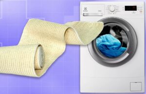 Een elastisch verband wassen in de wasmachine