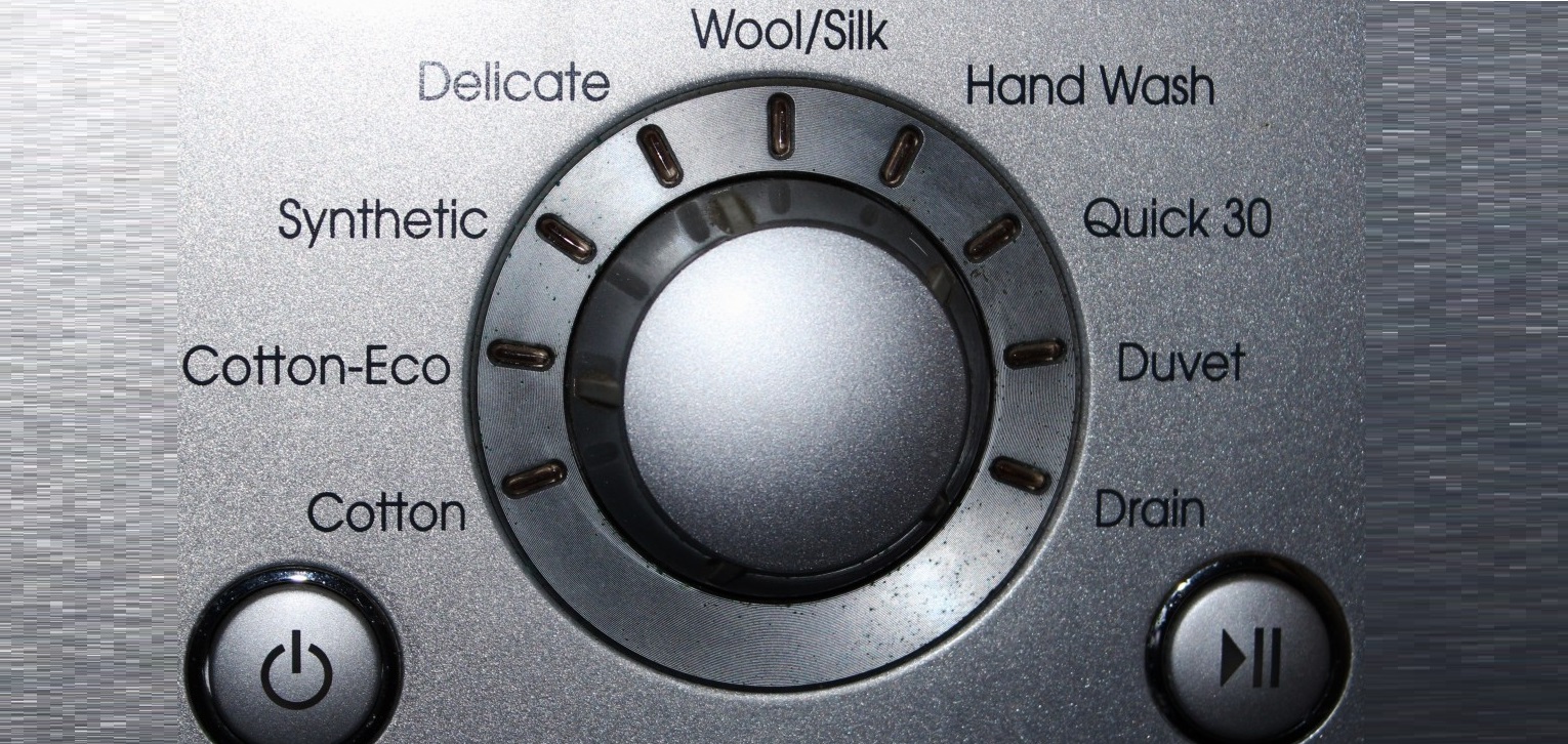 English symbols on the selector