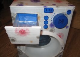 Making a washing machine out of paper