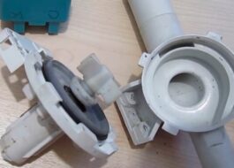 How does a washing machine drain pump work?