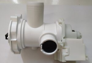 Using a washing machine drain pump