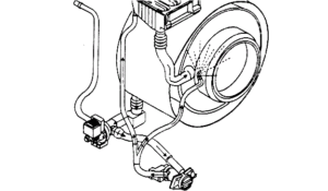 Drainase device sa isang washing machine