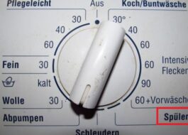 So übersetzen Sie Spulen auf einer Waschmaschine