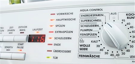 Tysk kontrollpanel alternativ