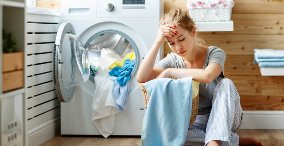 the machine ruined the laundry