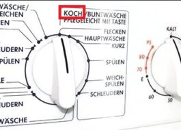 Како превести Коцх на машини за прање веша