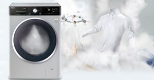 Steam washing function in LG washing machine