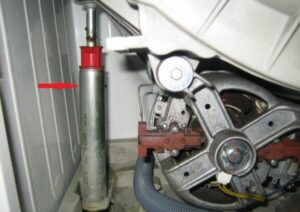 How to change shock absorbers on a washing machine?