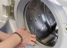 The washing machine motor hums but does not turn