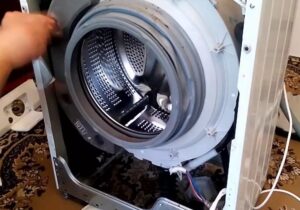 Disassembling the Vestel washing machine