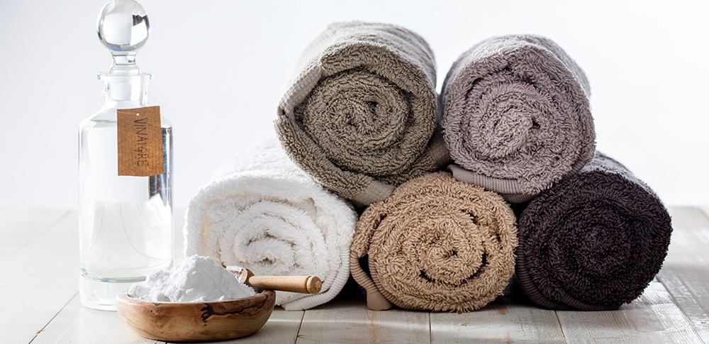 vinegar makes towels softer