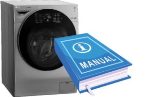 Instructions for use of LG washing machine with dryer