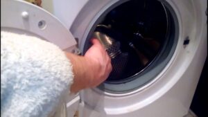 Drum knocks when spinning LG washing machine