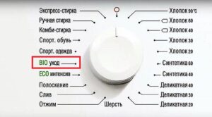 What is the bio-phase in a washing machine