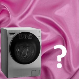 Washing satin in a washing machine