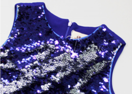 Laver une robe avec des paillettes