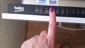 Mga programang panghugas ng pinggan ng Beko