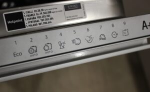 Hotpoint-Ariston trauku mazgājamo mašīnu programmas