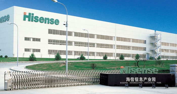 Where is Hisense production located?