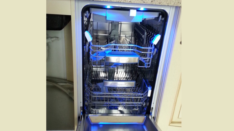 Beko dishwasher lighting