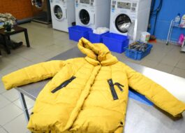 How to properly dry a down jacket after washing in a washing machine