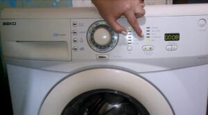 Resetting your Beko washing machine