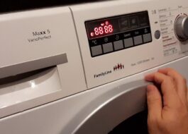 Rebooting a Bosch washing machine