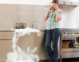 Why is there a lot of foam in the dishwasher?