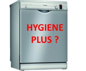 HygienePlus-funktion i diskmaskinen