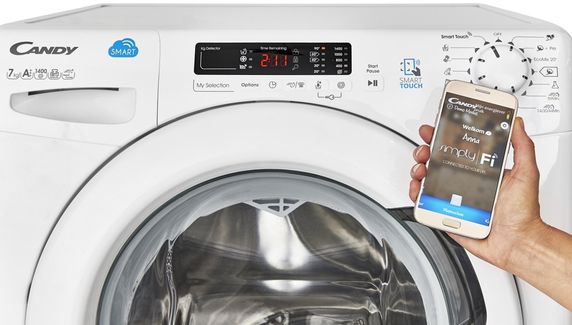 Connecter la machine à laver Candy Smart à votre téléphone