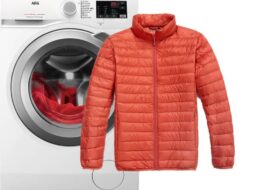 Washing a Uniqlo down jacket in the washing machine