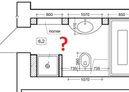 ¿Cómo se indica una lavadora en el plano del apartamento?