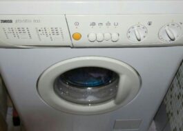 Zanussi washing machine does not rinse