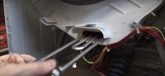 Remove the heating element