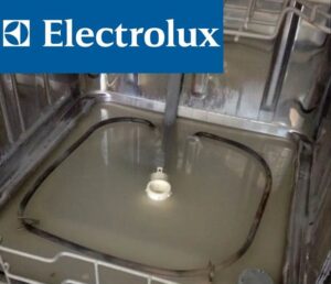 เครื่องล้างจาน Electrolux ไม่ระบายน้ำ