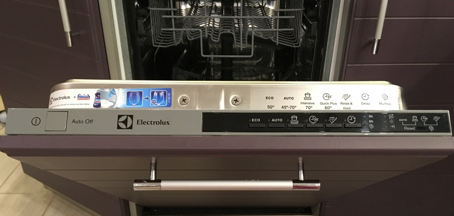 Electroluxin veden kovuusasetukset