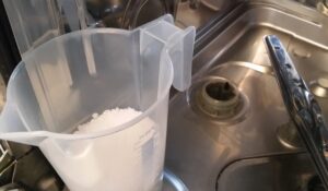 Dishwasher runs out of salt quickly