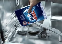 Where to put salt in a Bosch dishwasher