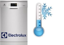 Mesin basuh pinggan mangkuk Electrolux tidak memanaskan air