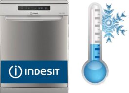 De Indesit vaatwasser verwarmt geen water