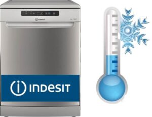 Mesin basuh pinggan mangkuk Indesit tidak memanaskan air