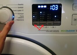 Déverrouiller la machine à laver Samsung Eco Bubble