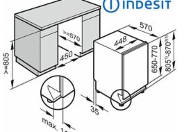 How to install an Indesit dishwasher