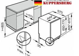 How to install a Kuppersberg dishwasher