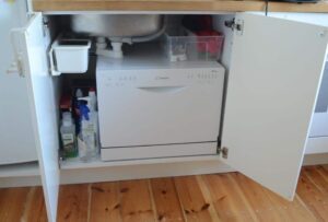 Installing a dishwasher under the sink