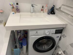 Rating of sinks above the washing machine