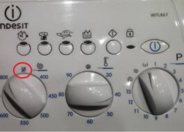 How to turn off the spin cycle in an Indesit washing machine