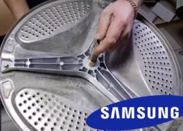 Comment remplacer la croix de tambour d'une machine à laver Samsung