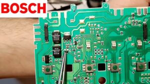 Bosch washing machine control module repair